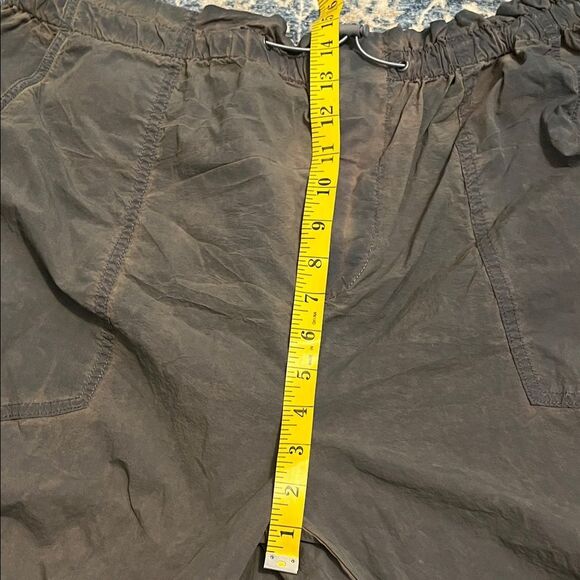 Urban Outfitters Sloan Nylon Balloon Distressed Pants In Slate Y2K Inspired Boho - Picture 10 of 16